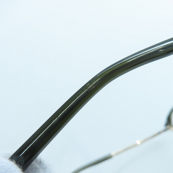 実際に弊社で買取させて頂いた999.9/フォーナインズ メガネフレーム アイウェア M-67の画像 8枚目