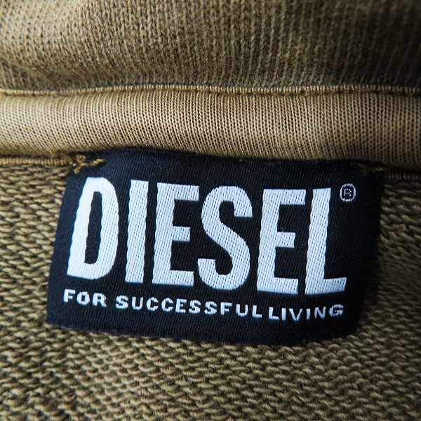実際に弊社で買取させて頂いたDIESEL/ディーゼル ジップアップブルゾン A06319-0LCAL/Lの画像 2枚目