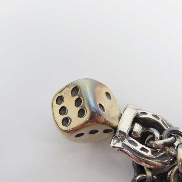 実際に弊社で買取させて頂いた（4）GANGSTERVILLE/ギャングスタービル × galcia/ガルシア DICE TOP/CHIAN SET/ダイス ネックレスの画像 6枚目