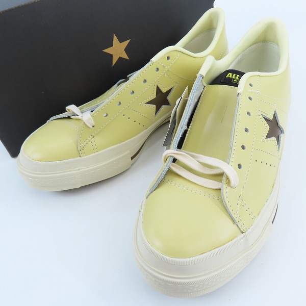 実際に弊社で買取させて頂いた【未使用】CONVERSE/コンバース ONE STAR HEENALU OX CREAM ワンスター ヘエナル オックス クリーム/27.5