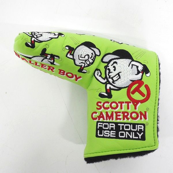 実際に弊社で買取させて頂いたScotty Cameron/スコッティキャメロン BALLER BOY FOR TOUR USE ONLY ボーラーボーイ/サークルT パター用ヘッドカバー