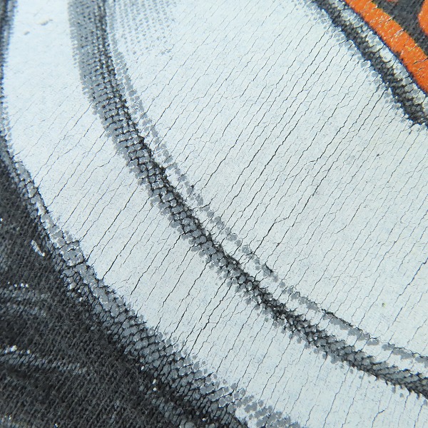 実際に弊社で買取させて頂いたHanes/ヘインズ BEEFY-T  ハーレービットソン サンダー ビンテージ Tシャツ Lの画像 6枚目