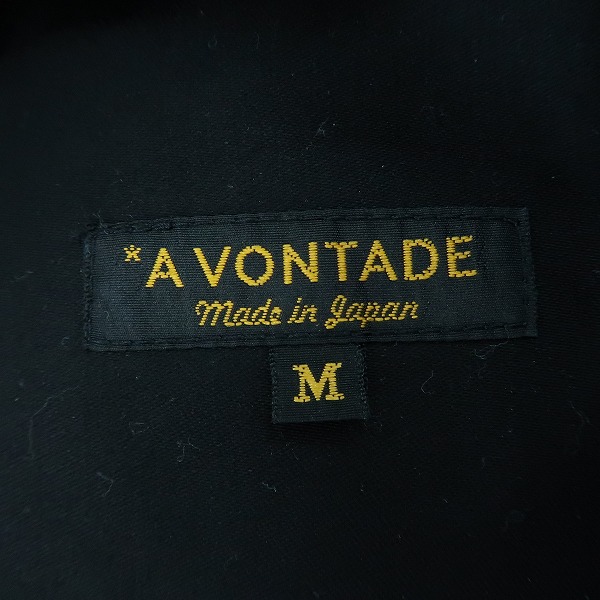実際に弊社で買取させて頂いたA VONTADE/アボンタージ ワークジャケット/Mの画像 2枚目