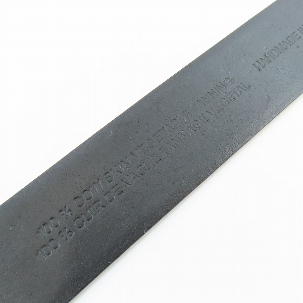 実際に弊社で買取させて頂いたHUGO BOSS/ヒューゴボス レザーベルト 85-32の画像 4枚目