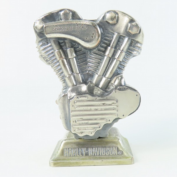 実際に弊社で買取させて頂いたZIPPO/ジッポー用 Harley-Davidson/ハーレーダビッドソン 95th Anniversary/95周年記念 エンジン型スタンドの画像 1枚目