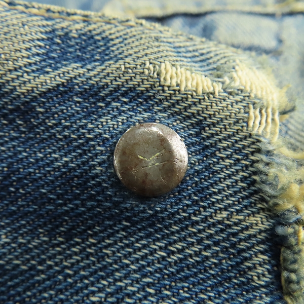 実際に弊社で買取させて頂いたLee/リー ヴィンテージ/ビンテージ デニムジャケットの画像 8枚目