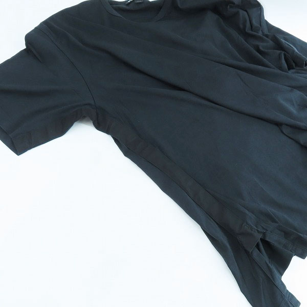 実際に弊社で買取させて頂いたY-3/ワイスリー ヨウジヤマモト×アディダス M 3 PARACHUTE SS TEE/サイドテープTシャツ DY7150/Mの画像 6枚目