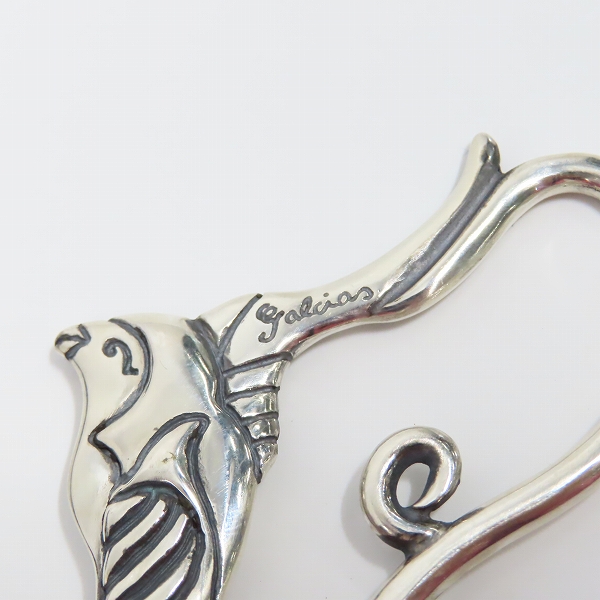 実際に弊社で買取させて頂いた（1）GANGSTERVILLE×Galcia/ギャングスタービル×ガルシア スワロー キーホルダー シルバーの画像 5枚目