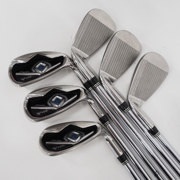 実際に弊社で買取させて頂いたBRIDGESTONE/ブリヂストン TOURSTAGE/ツアーステージ ViQ アイアン #5～9,,Sw 6本セット True Temper GS85 FLEX:R300の画像 3枚目
