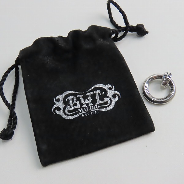 実際に弊社で買取させて頂いたBill Wall Leather/BWL/ビルウォールレザー 2000 Ring Charm リングチャーム ペンダントトップの画像 6枚目