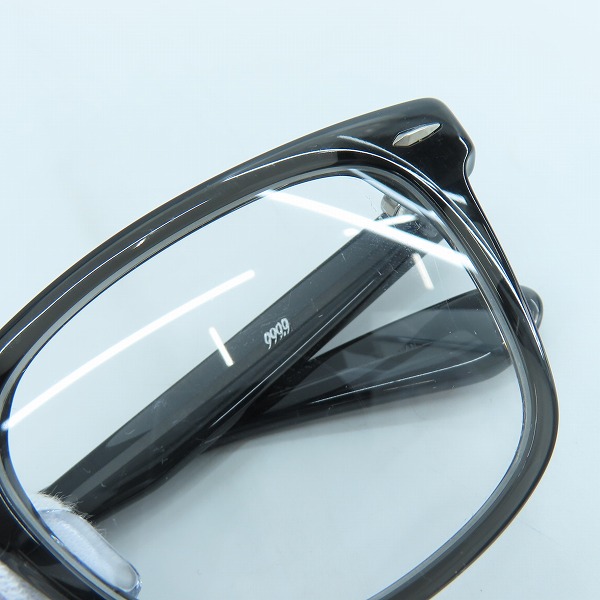 実際に弊社で買取させて頂いた999.9/フォーナインズ メガネフレーム アイウェア NP-605の画像 7枚目