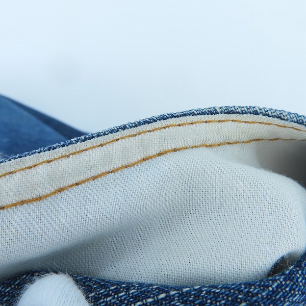 実際に弊社で買取させて頂いたLevi's/リーバイス 502 J22刻印 ビッグE 赤耳 ヴィンテージ デニムパンツ ジーンズ W28/L33の画像 7枚目