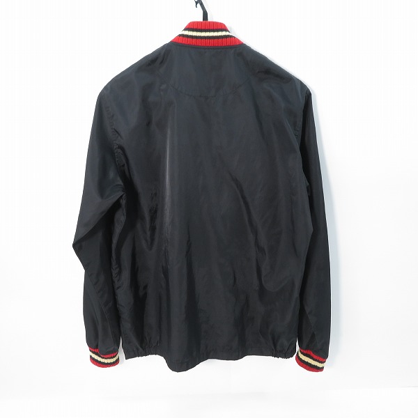 実際に弊社で買取させて頂いたHYSTERIC GLAMOUR/ヒステリックグラマー HG SPARKSアップリケレーシングジャケット 02201AB02/Mの画像 1枚目