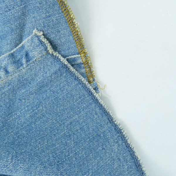 実際に弊社で買取させて頂いた【未使用】HYSTERIC GLAMOUR/ヒステリックグラマー Oh Yeah刺繍 USED加工 デニムウエスタンシャツ 02191AH10/Sの画像 7枚目