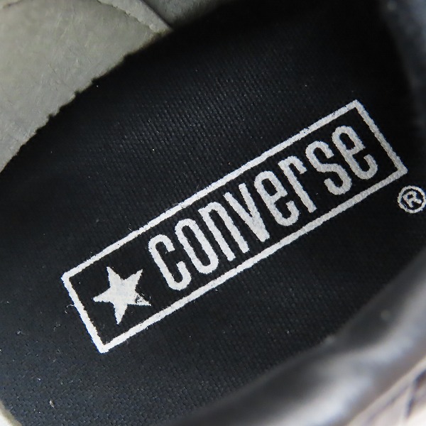 実際に弊社で買取させて頂いた【未使用】CONVERSE/コンバース ONE STAR OX ALLIGATOR/BLACK/9.5の画像 6枚目