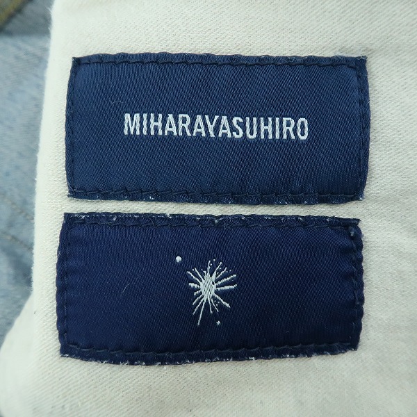 実際に弊社で買取させて頂いたMIHARA YASUHIRO/ミハラヤスヒロ デニムパンツ 91082172/48の画像 2枚目