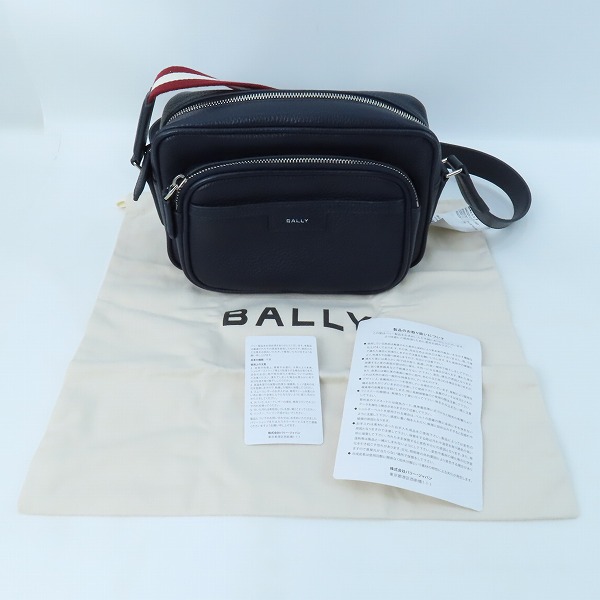 実際に弊社で買取させて頂いたBALLY/バリー CODE CROSS EW レザー  ショルダーバッグ の画像 8枚目