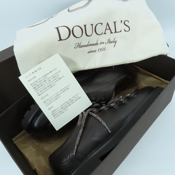 実際に弊社で買取させて頂いたDOUCAL'S/ドゥカルス レースアップ レザーシューズ 2135/39の画像 7枚目