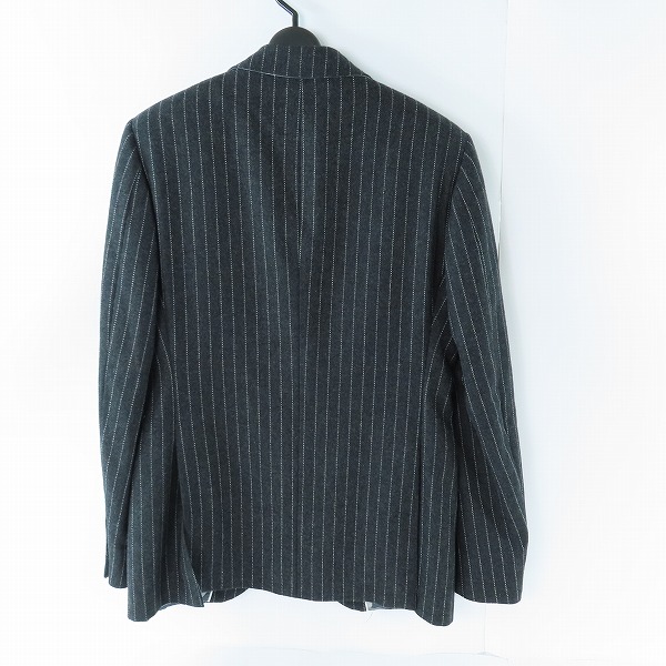 実際に弊社で買取させて頂いたHYDROGEN/ハイドロゲン ストライプ スカルラペルピン テーラードジャケット/46の画像 1枚目
