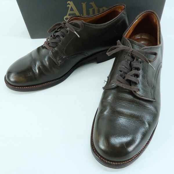 実際に弊社で買取させて頂いたAlden/オールデン TOMORROWLAND/トゥモローランド 別注 ストレートチップシューズ 53710F/7D