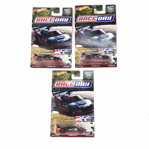 実際に弊社で買取させて頂いた【おまとめ/未開封】Hot Wheels /ホットウィール RACE DAY ACURA NSXの画像 1枚目