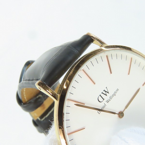 実際に弊社で買取させて頂いたDaniel Wellington/ダニエルウェリントン メンズウォッチ/腕時計 B40R8【動作未確認】の画像 4枚目