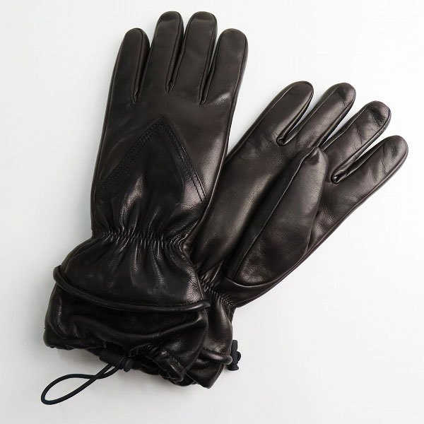 実際に弊社で買取させて頂いたBOTTEGA VENETA/ボッテガヴェネタ レザーグローブ 664022 VKLC1 2121