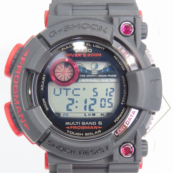 実際に弊社で買取させて頂いたG-SHOCK/Gショック FROGMAN/フロッグマン 2011年バーゼル 限定200個 腕時計 GWF-T1000BS-1JRの画像 1枚目