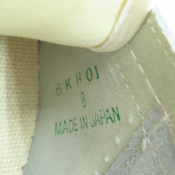 実際に弊社で買取させて頂いたCONVERSE/コンバース ONE STAR V-3 OX WHITE/RED ベルクロ スニーカー/8の画像 5枚目