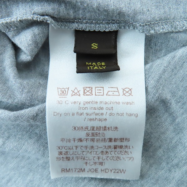 実際に弊社で買取させて頂いたLOUIS VUITTON/ルイヴィトン スプラッシュプリント ポケットTシャツ RM172M JOE HDY22W/Sの画像 3枚目