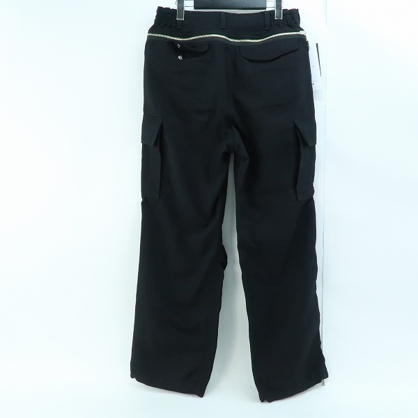 実際に弊社で買取させて頂いた【未使用】UNDERCOVER/アンダーカバー 23AW ビーズ装飾 ウールカーゴパンツ UC2C4513/3の画像 1枚目