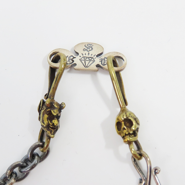 実際に弊社で買取させて頂いた（5）GANGSTERVILLE/ギャングスタービル × galcia/ガルシア DICE TOP/CHIAN SET/ダイス ネックレスの画像 4枚目