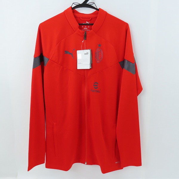 実際に弊社で買取させて頂いた【未使用】PUMA/プーマ ACミラン 22/23 トレーニング ジャケット 767580-09 M
