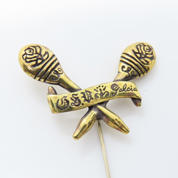 実際に弊社で買取させて頂いた(11)GANGSTERVILLE×Galcia/ギャングスタービル×ガルシア ハットピン/ラペルピンの画像 1枚目