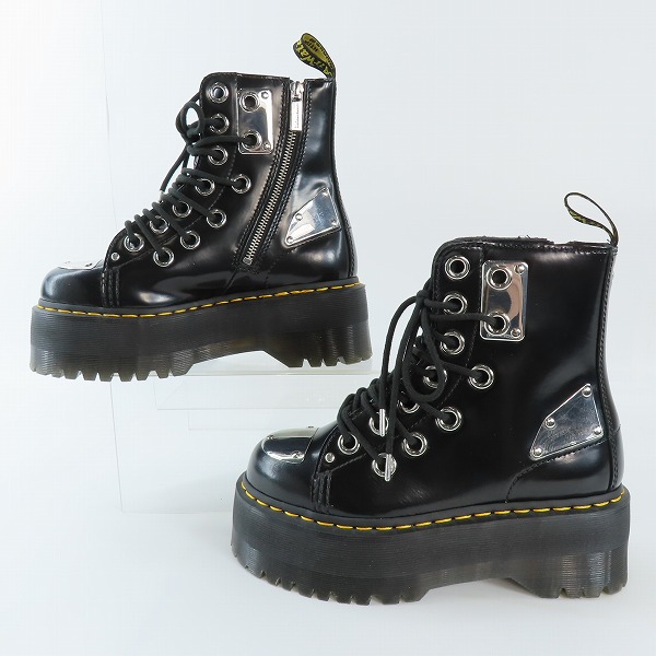 実際に弊社で買取させて頂いたDr.Martens/ドクターマーチン JADON MAX REBEL ブーツ/UK5の画像 3枚目