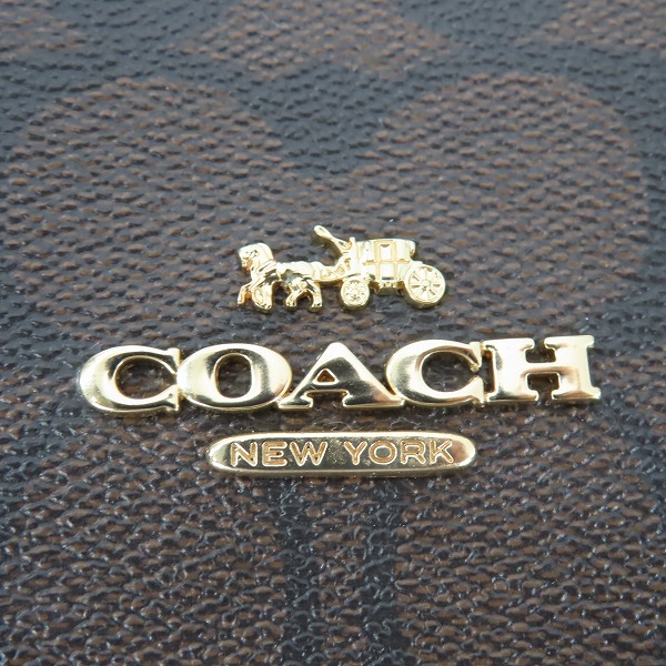 実際に弊社で買取させて頂いたCOACH/コーチ 2WAY ハンドバッグ/ショルダーバッグ C4250の画像 4枚目