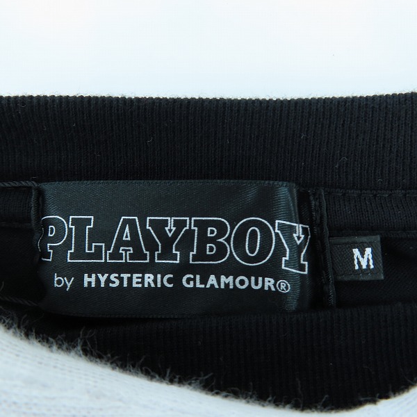 実際に弊社で買取させて頂いた【未使用】HYSTERIC GLAMOUR×PLAYBOY/ヒステリックグラマー HYSTERIC ARROW TEE プリント Tシャツ 02222CT20 Mの画像 2枚目