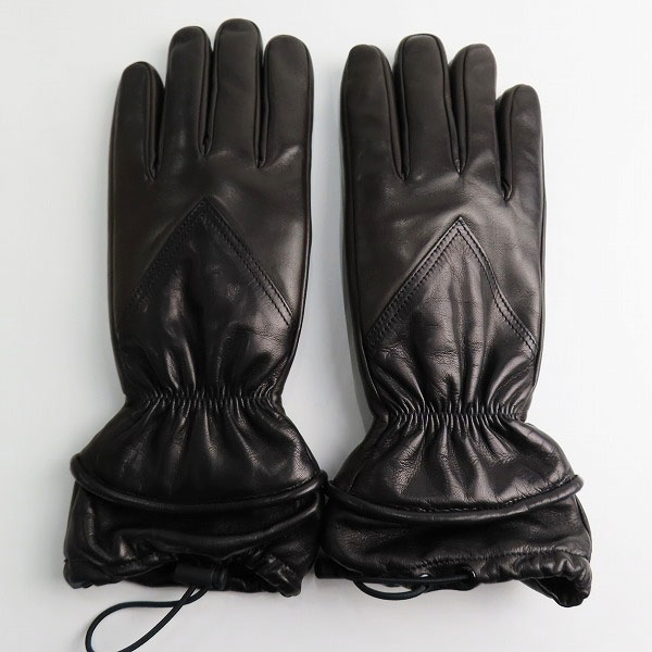 実際に弊社で買取させて頂いたBOTTEGA VENETA/ボッテガヴェネタ レザーグローブ 664022 VKLC1 2121の画像 1枚目