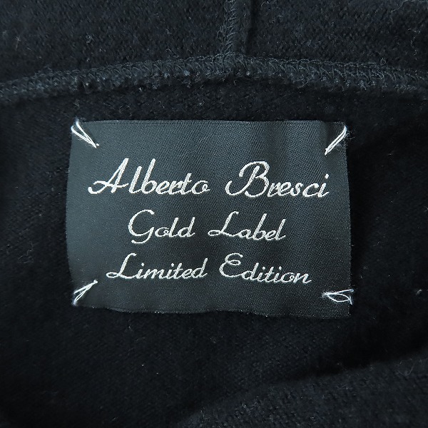 実際に弊社で買取させて頂いたHYDROGEN/ハイドロゲン Alberto Bresci Gold Label  ニット ジップアップパーカー/Mの画像 2枚目