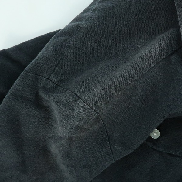 実際に弊社で買取させて頂いたHYSTERIC GLAMOUR/ヒステリックグラマー MEMBERS ONLY プリント 刺繍 ボーリング シャツ/Mの画像 6枚目