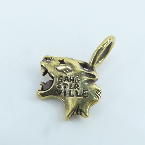 実際に弊社で買取させて頂いた(4)GANGSTERVILLE×Galcia/ギャングスタービル×ガルシア PANTHER ブラス/真鍮 ペンダントトップ