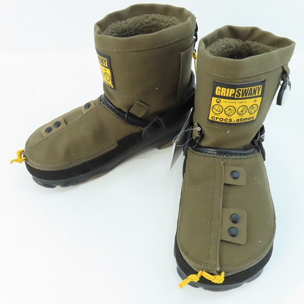 実際に弊社で買取させて頂いた【未使用】GRIP SWANY×ATOMOS×crocs/グリップスワニー×アトモス×クロックス Classic ALL-Terrain Clog 208017-337/M6
