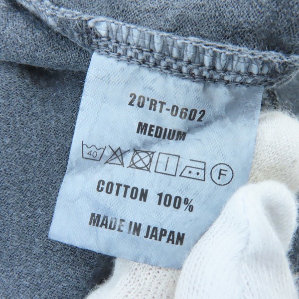 実際に弊社で買取させて頂いたRATS/ラッツ RED TAG TEE "SCRIPT"/Tシャツ/カットソー/20'RT-0602/Mの画像 3枚目