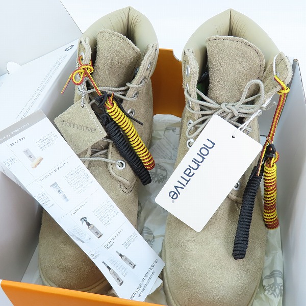 実際に弊社で買取させて頂いた【未使用】Timberland×Nonnative/ティンバーランド×ノンネイティブ 6 Inch Premium Vibram GTX/ブーツ/TB0A68UQ/27.5の画像 7枚目