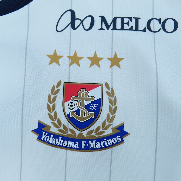 実際に弊社で買取させて頂いたadidas/アディダス 横浜・F・マリノス 2020年 アウェイユニフォーム ゲームシャツ #23 仲川輝人/CE8714/Lの画像 3枚目