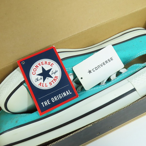 実際に弊社で買取させて頂いたCONVERSE/コンバース ALL STAR OX オールスター /DIVA GREEN/1R830/27.5の画像 8枚目