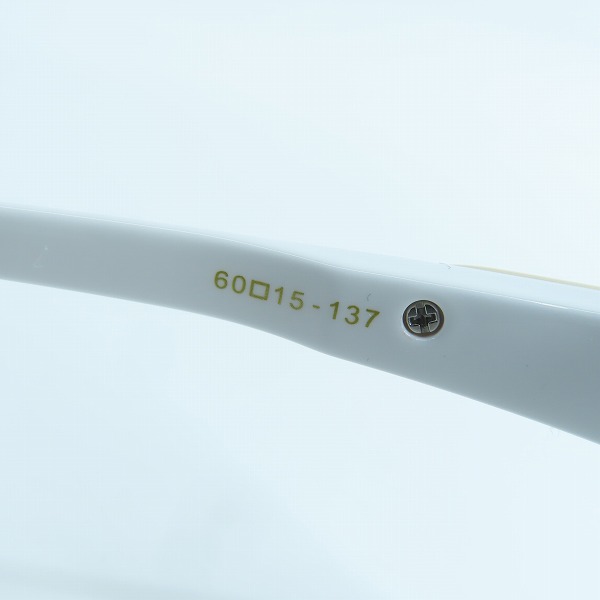 実際に弊社で買取させて頂いたSAMURAI SHO/サムライ翔 サングラス/アイウェア SS-Y327の画像 6枚目