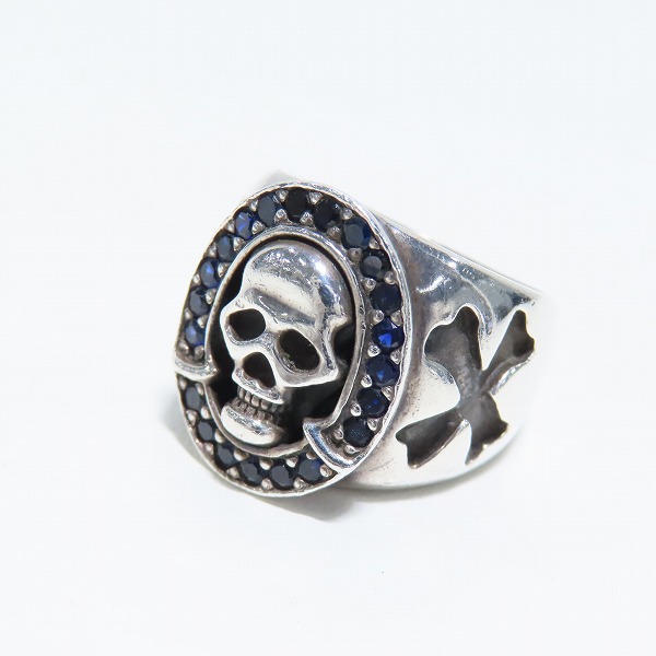 実際に弊社で買取させて頂いたA&G×LION HEART/エーアンドジー×ライオンハート スカルリング 17号