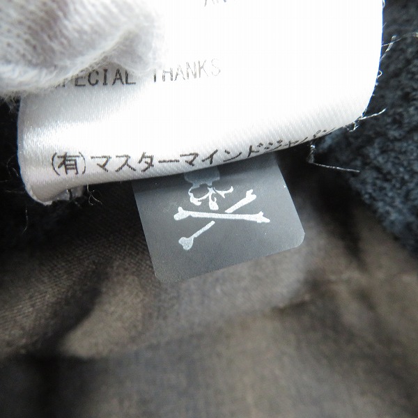 実際に弊社で買取させて頂いたmastermind JAPAN/マスターマインドジャパン スカル ロゴ刺繍 バケットハット MJ21E06-HA002-603/Mの画像 8枚目
