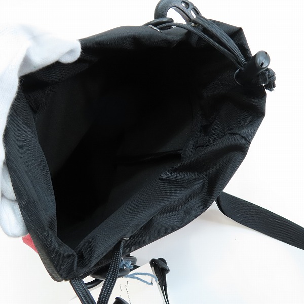 実際に弊社で買取させて頂いたCHALLENGER/チャレンジャー バンダナ巾着 バッグ レッド CLG-AC 024-008の画像 4枚目